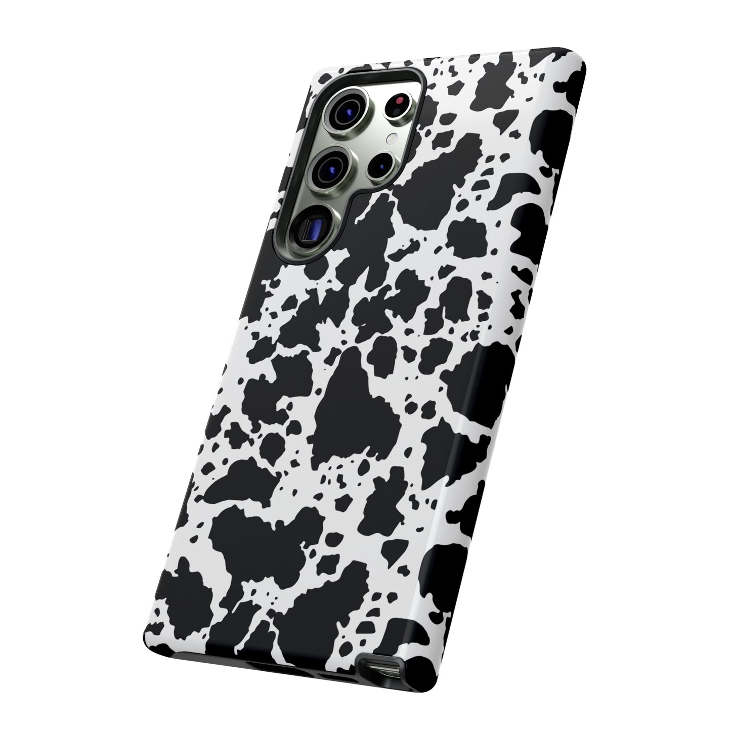 Cow Print Tough Cases Iphone, Samsung and Google