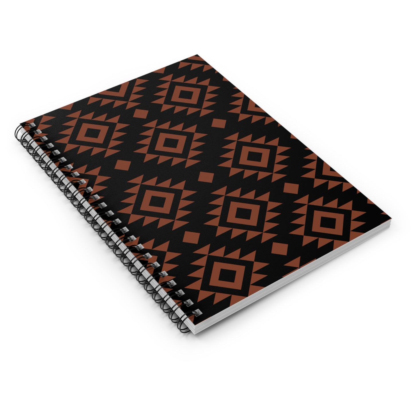 Spiral Notebook - Ruled Line| Aztec print| western| notebook|