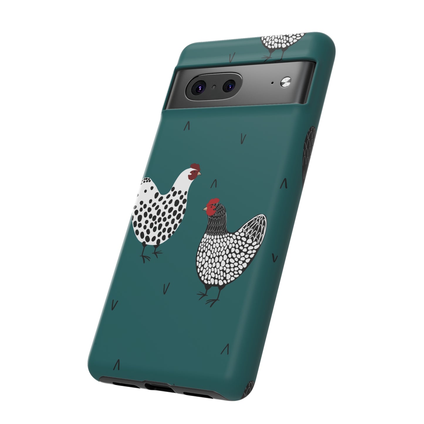 Green Chicken Tough Cases Samsung and Google