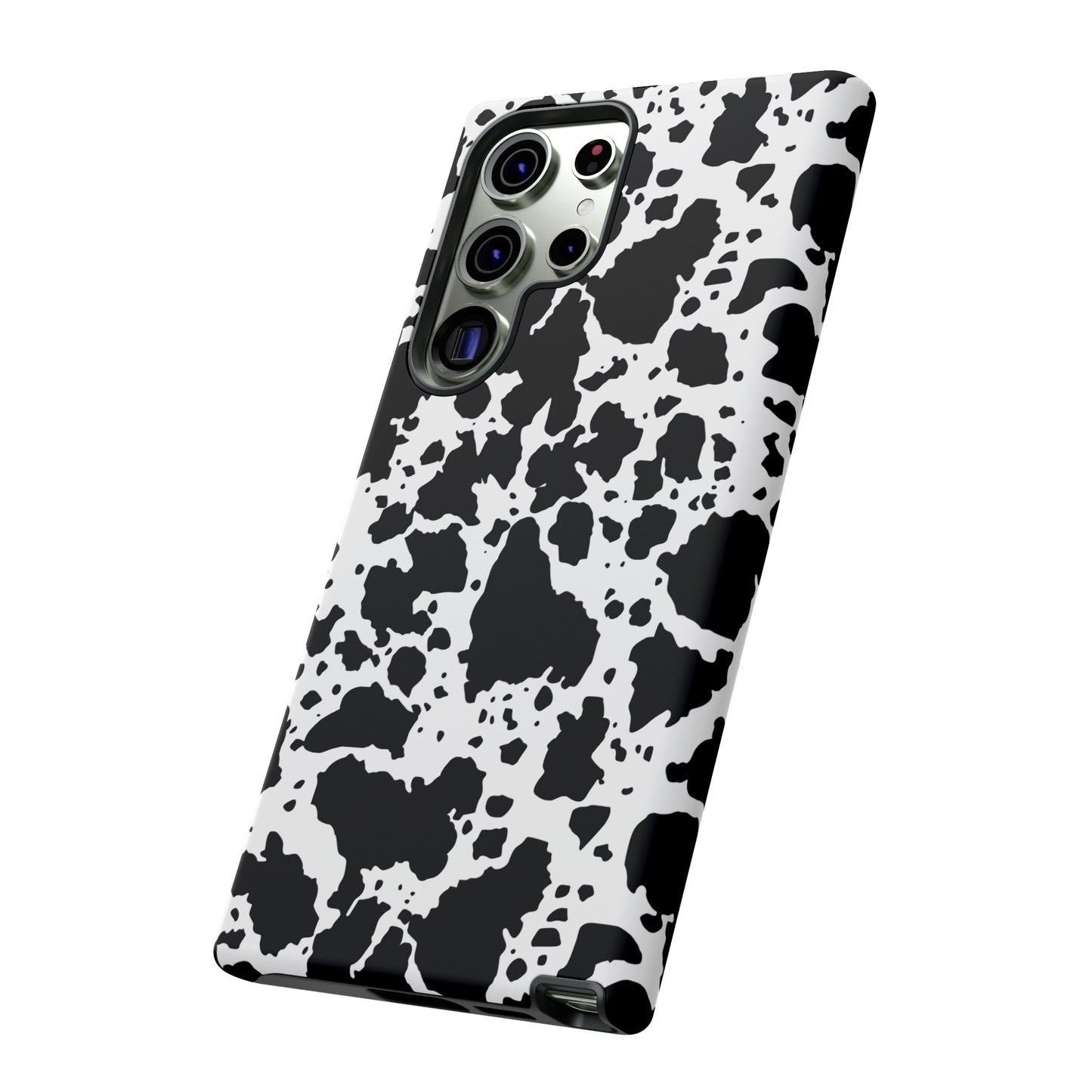 Cow Print Tough Cases Iphone, Samsung and Google