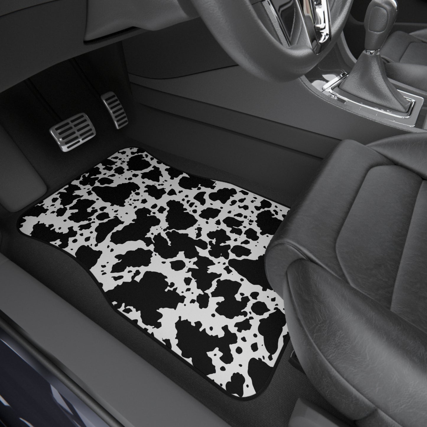 Cow print Car Mats (Set of 4)