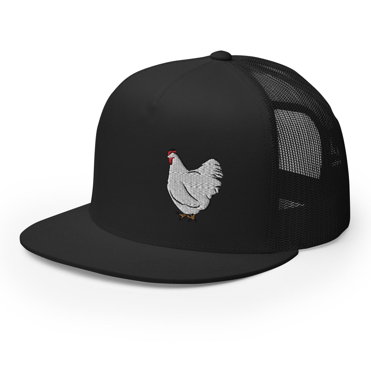 White chicken Trucker Cap| hat