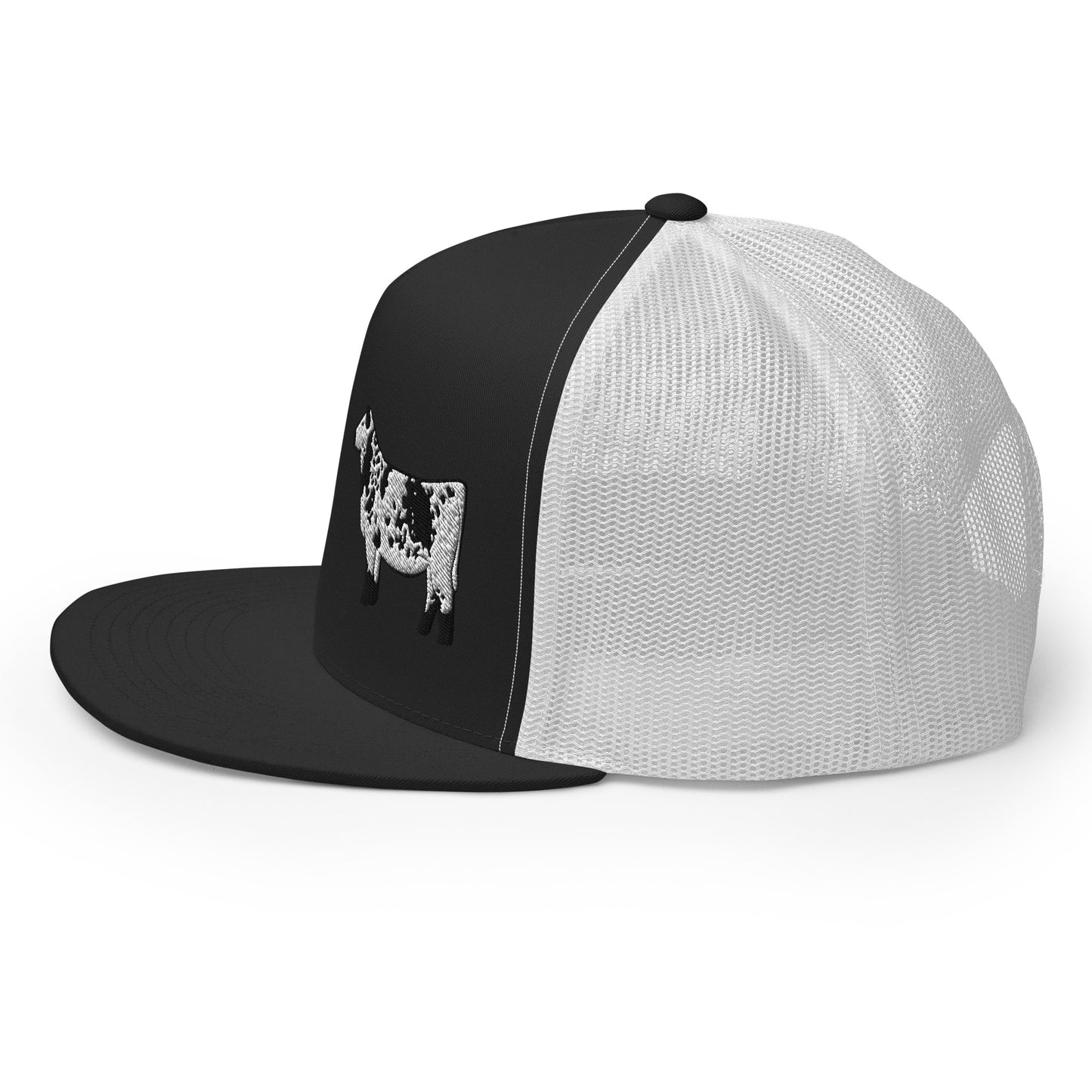 White park cow Trucker Cap| hat