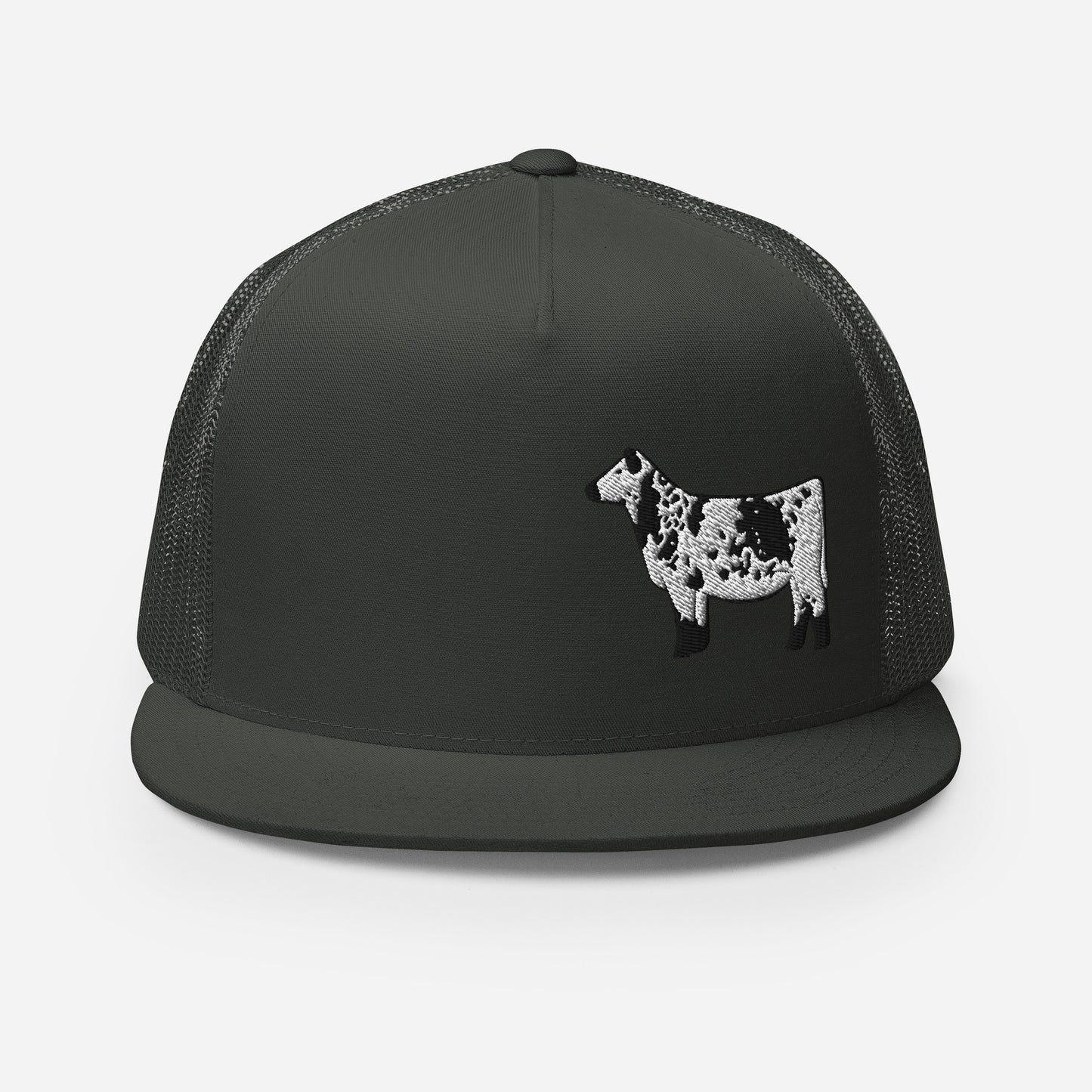 White park cow Trucker Cap| hat