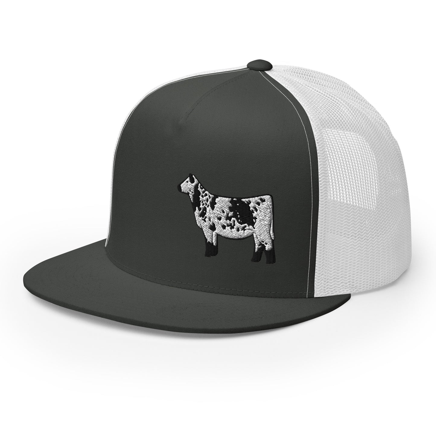 White park cow Trucker Cap| hat