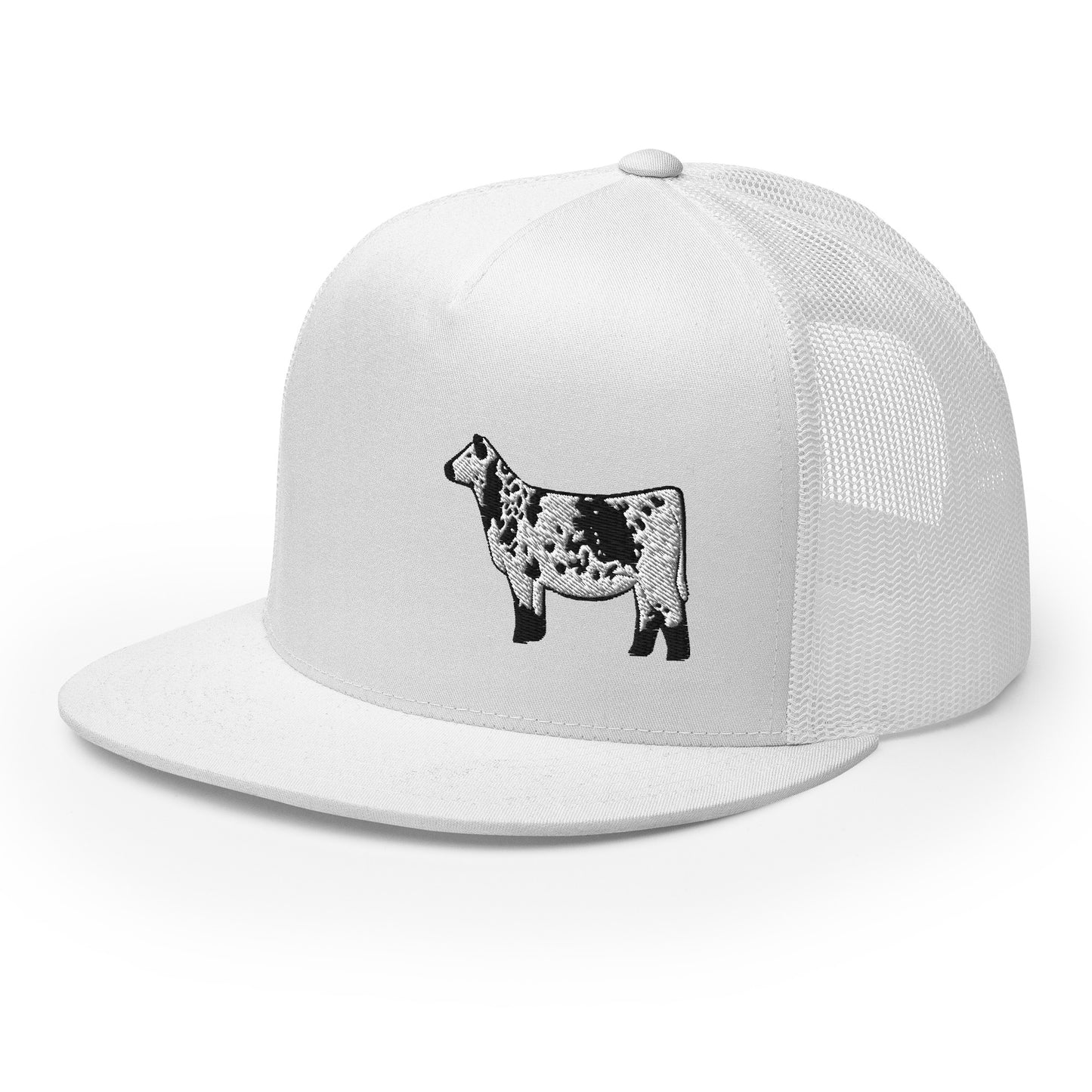 White park cow Trucker Cap| hat