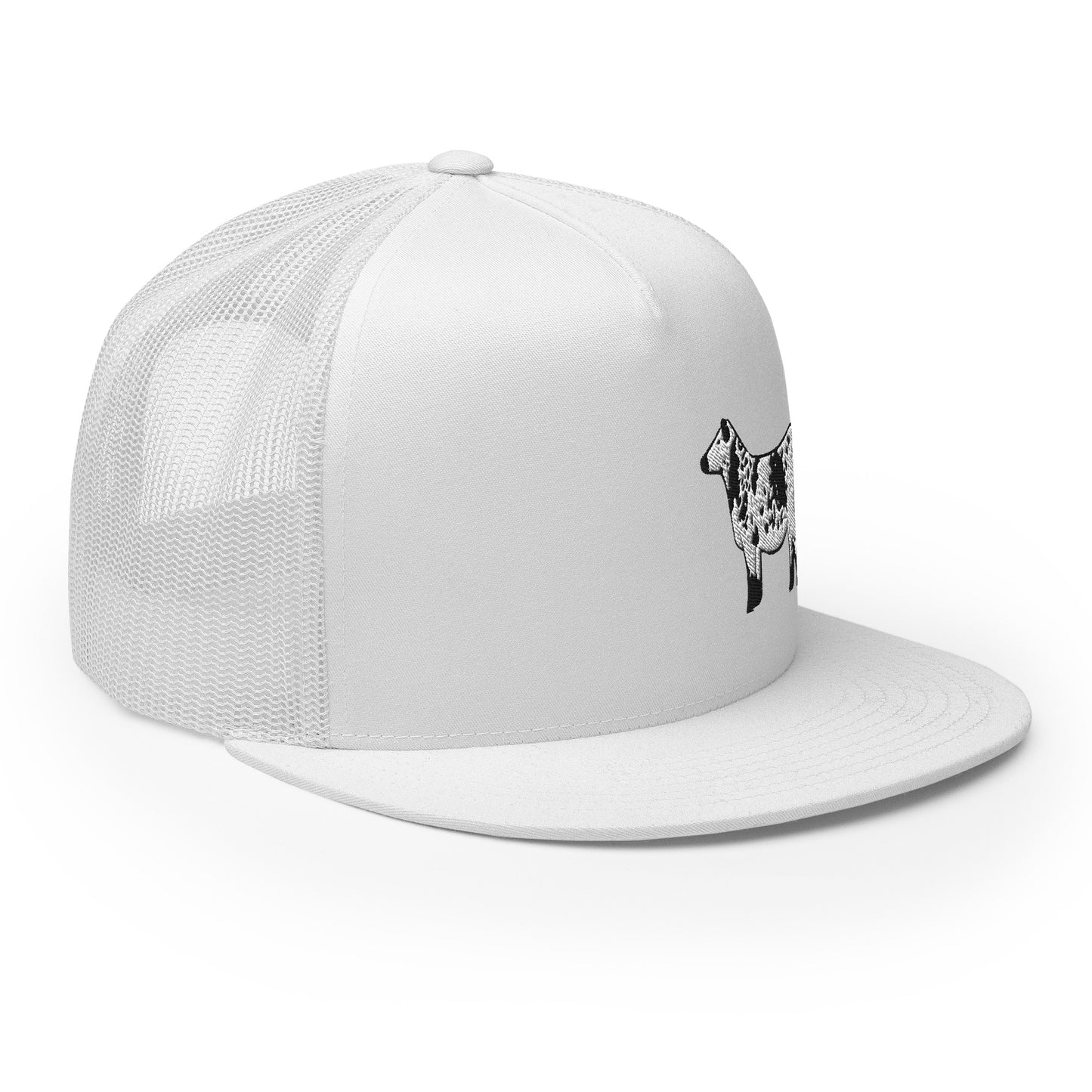 White park cow Trucker Cap| hat