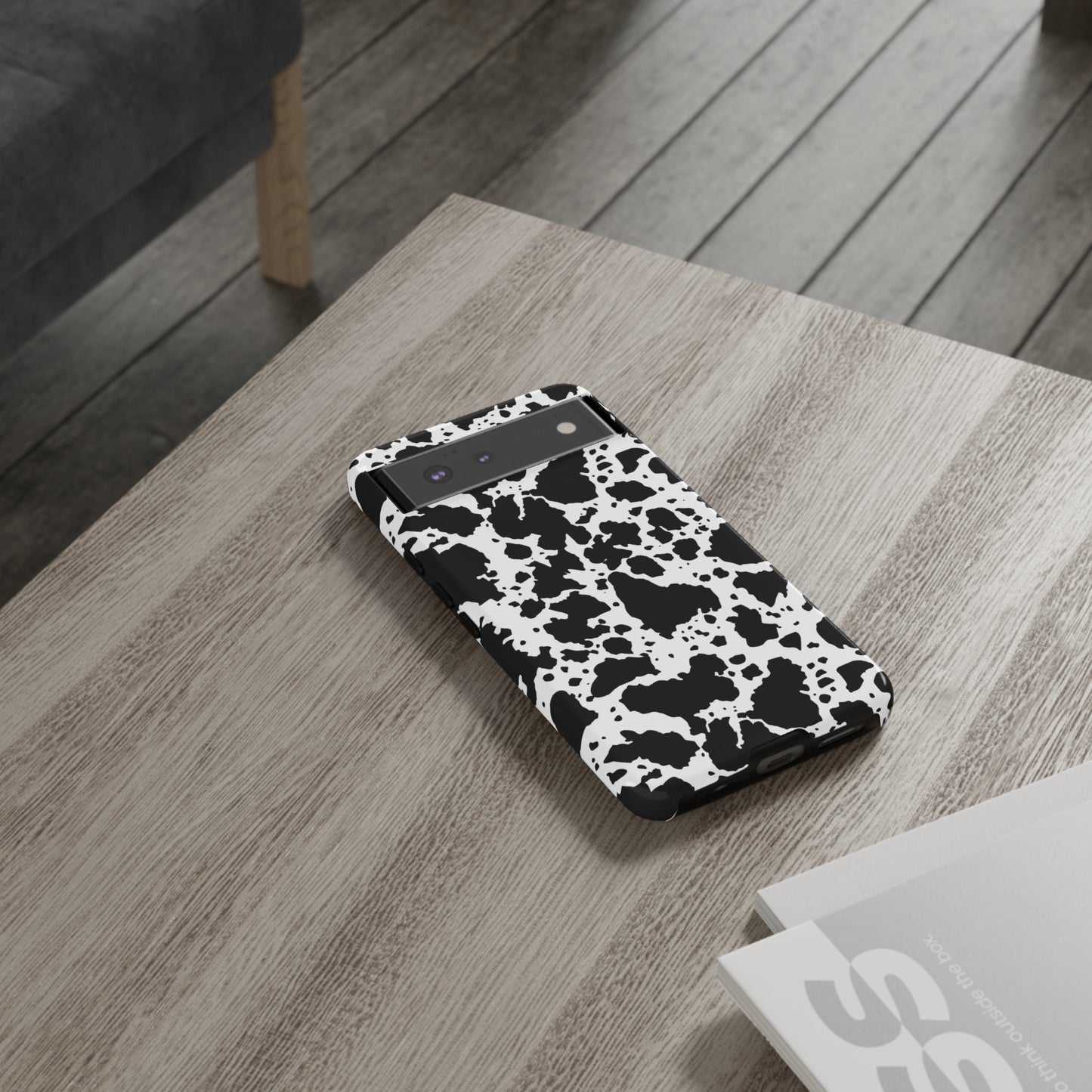 Cow Print Tough Cases Iphone, Samsung and Google