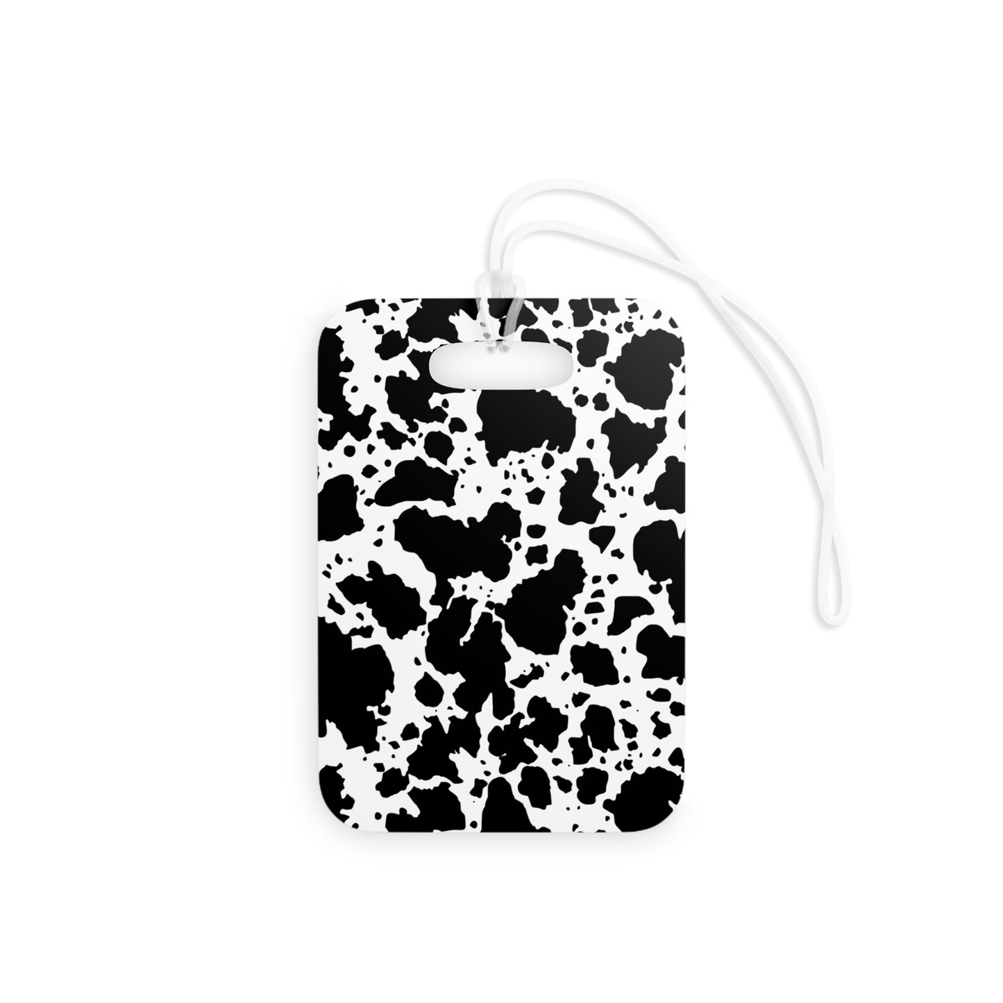 Marcy cow print Luggage Tags