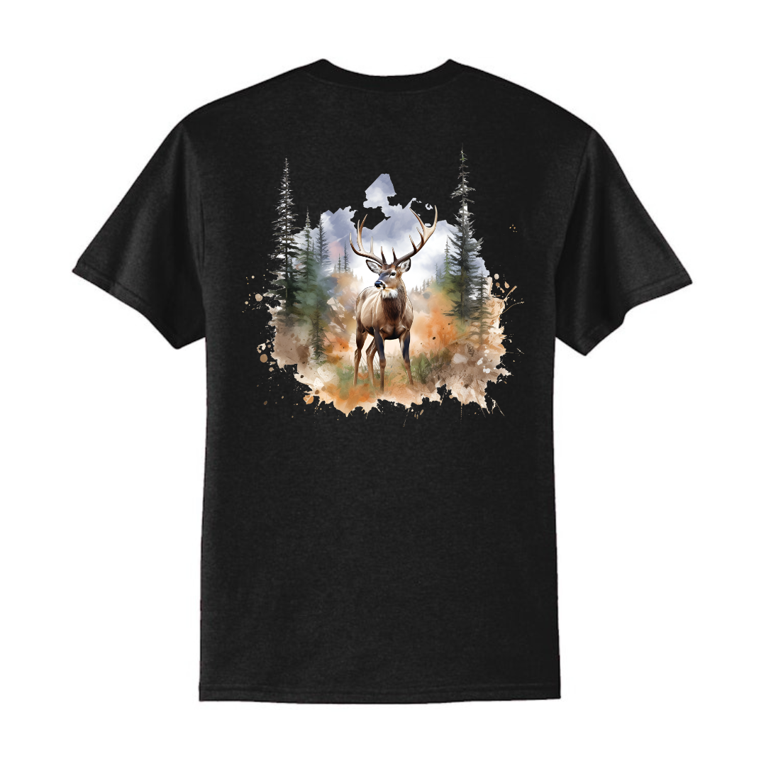 Sunset Deer Big n Tall Shirts