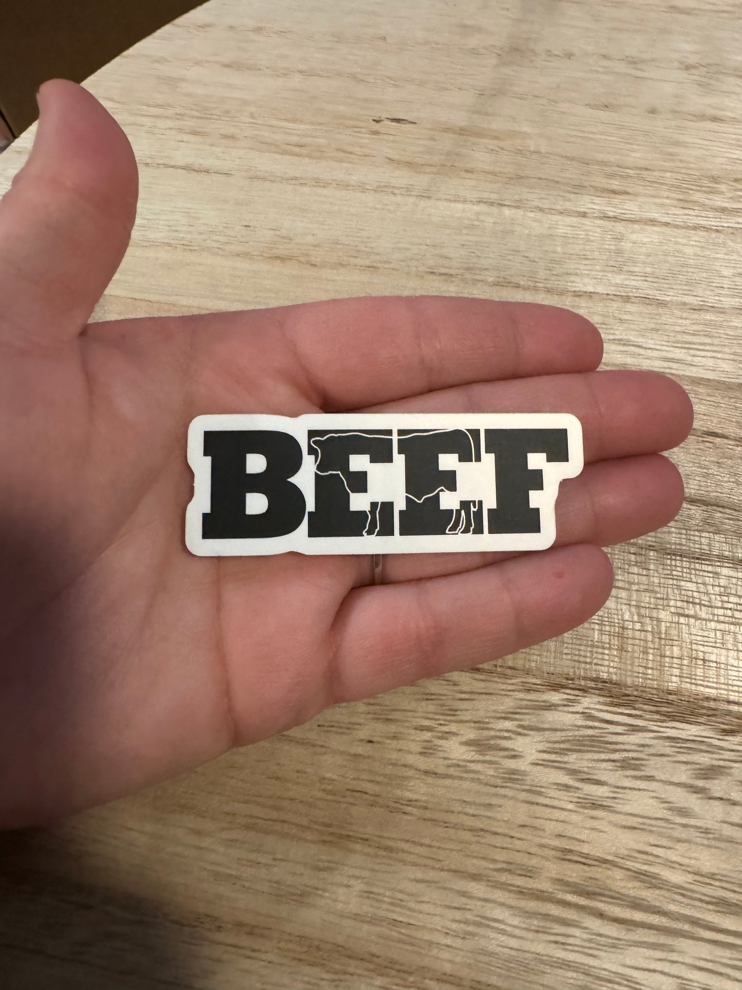 Beef Sticker