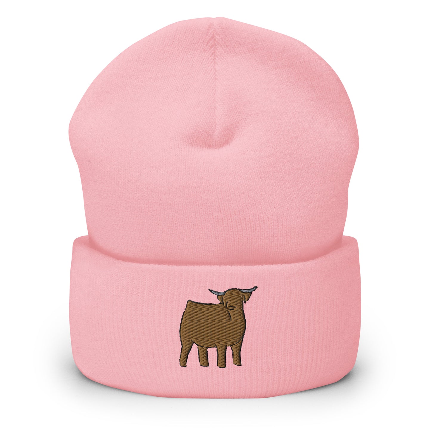 Highland Cuffed Beanie| cow hat| fluffy cow hat