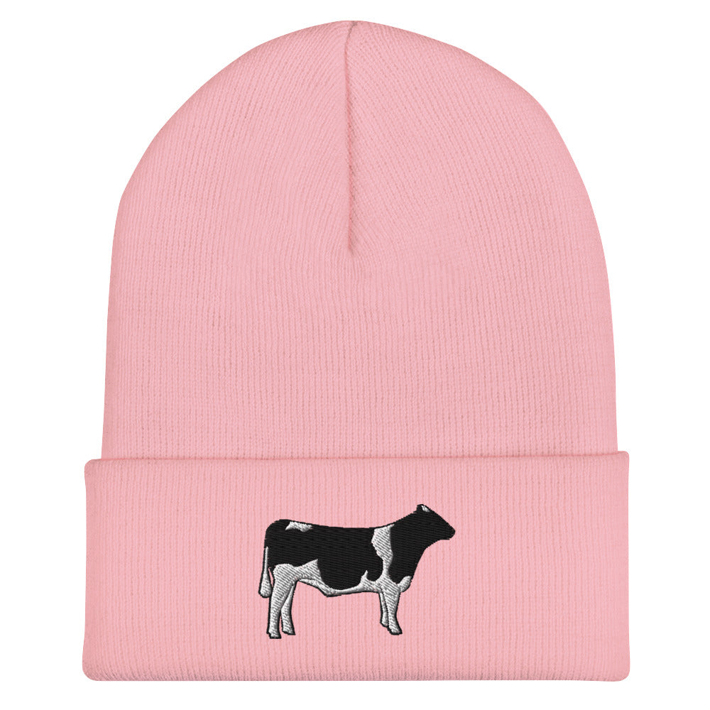 Dairy steer Cuffed Beanie| winter hat