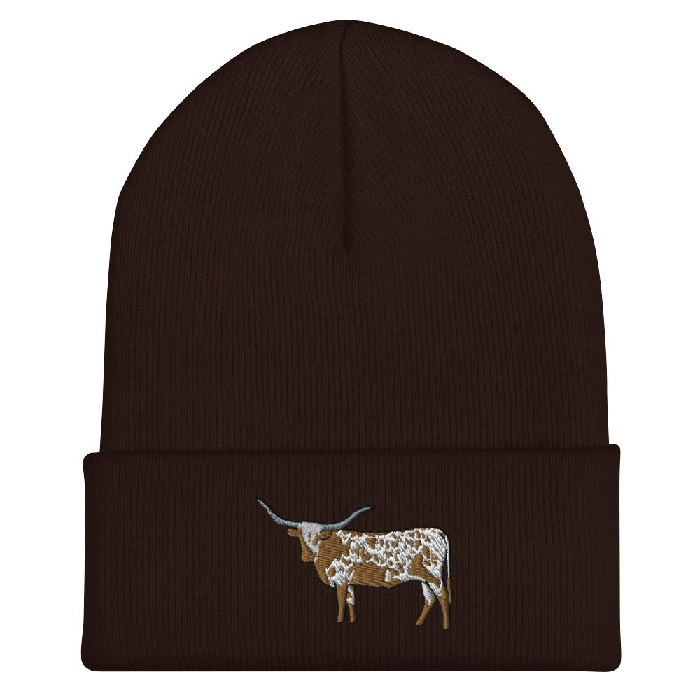 Long horn Cuffed Beanie| winter hat