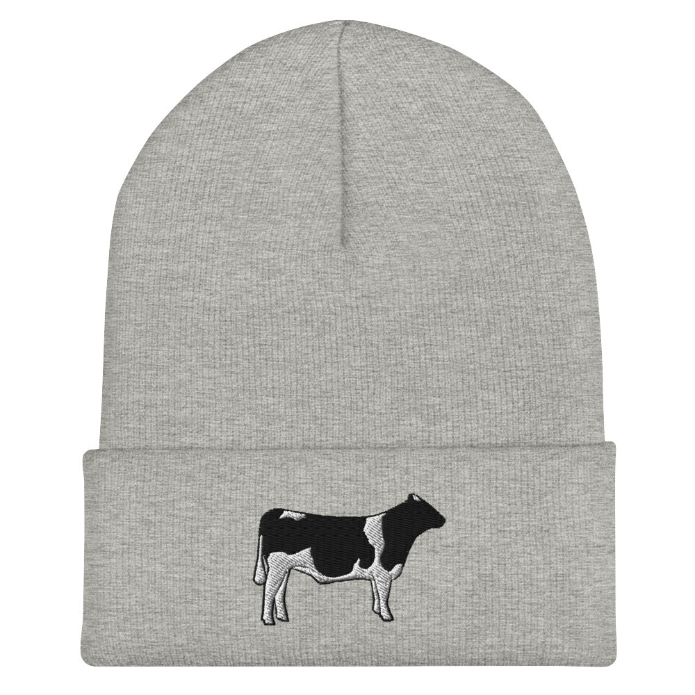 Dairy steer Cuffed Beanie| winter hat