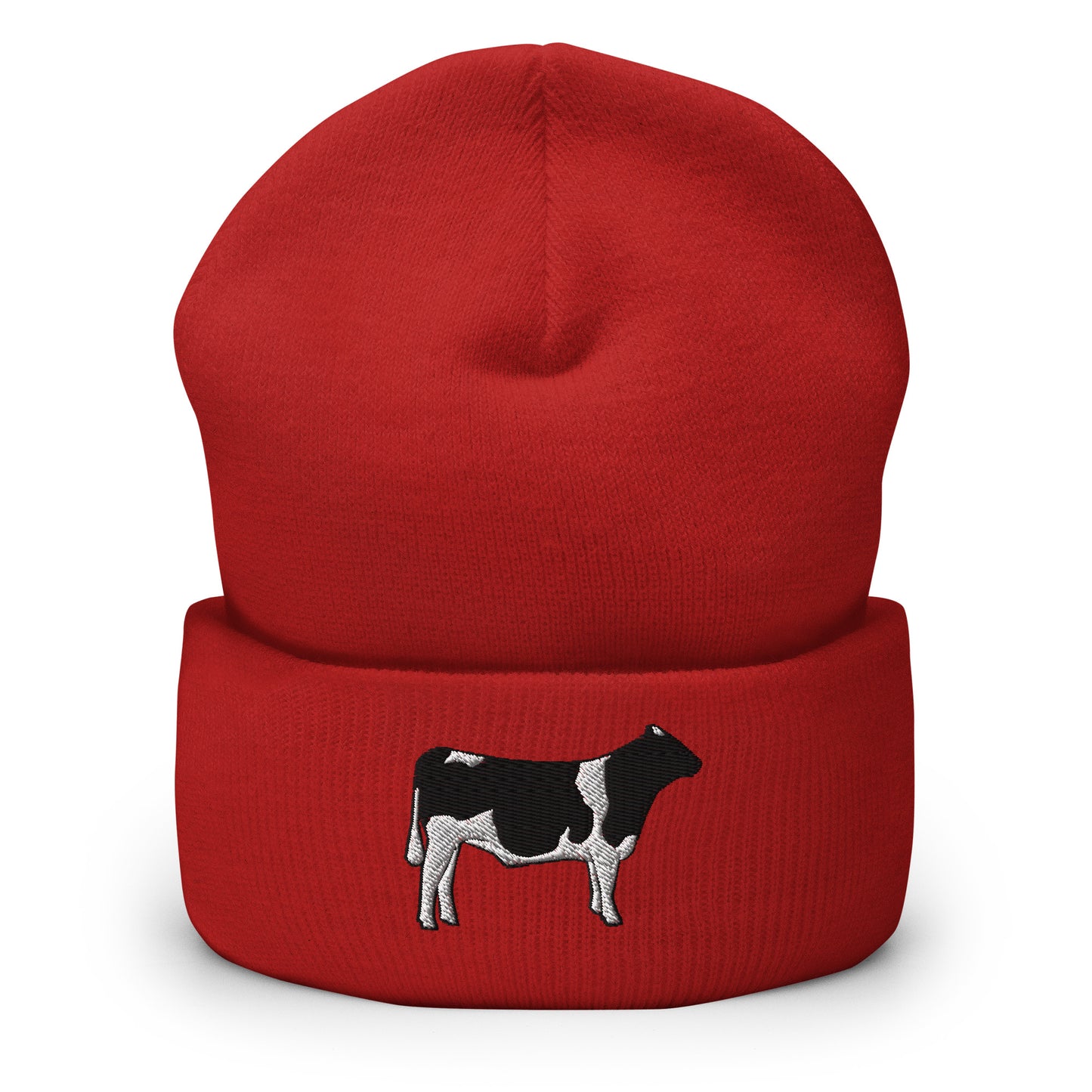Dairy cow Cuffed Beanie| cow hat