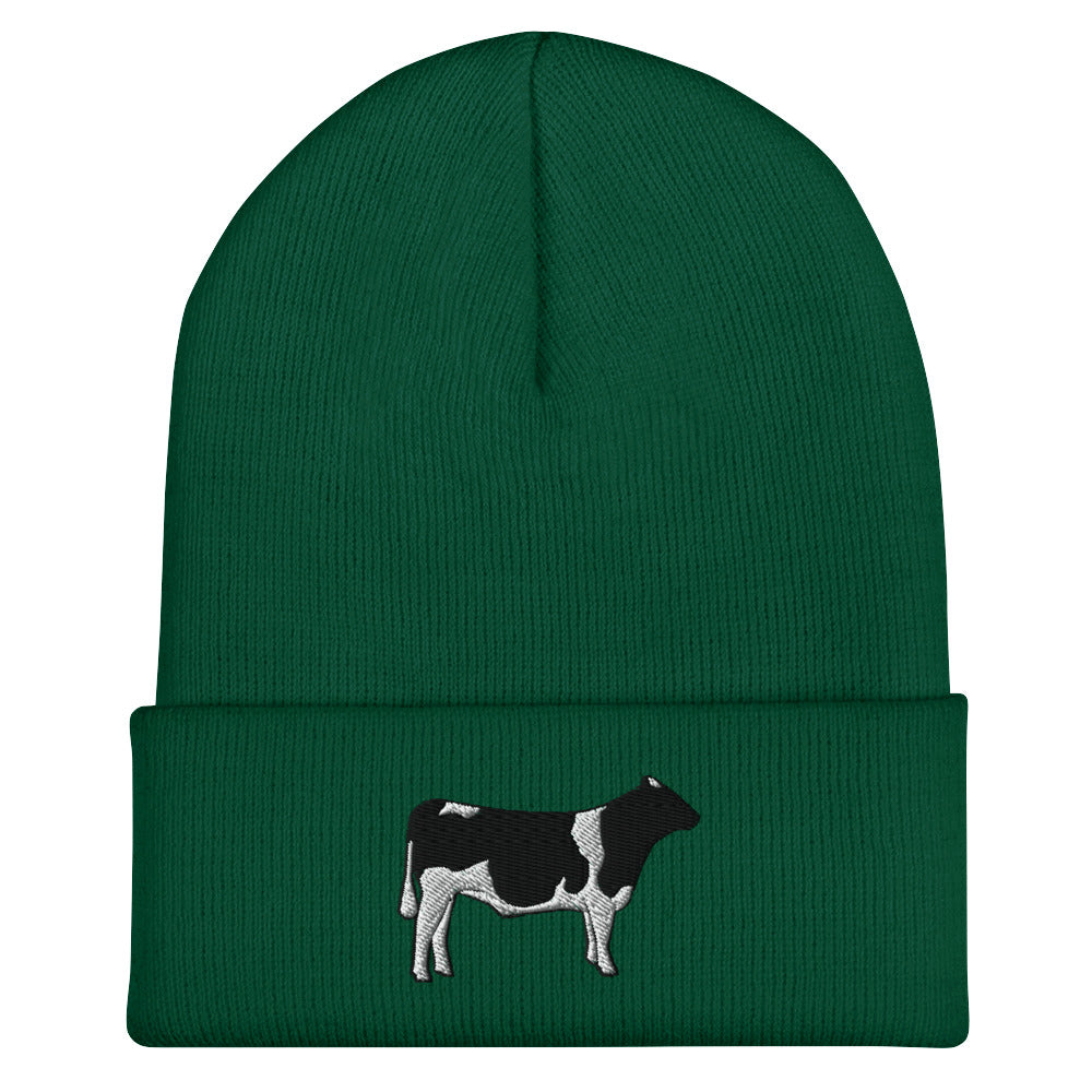 Dairy steer Cuffed Beanie| winter hat