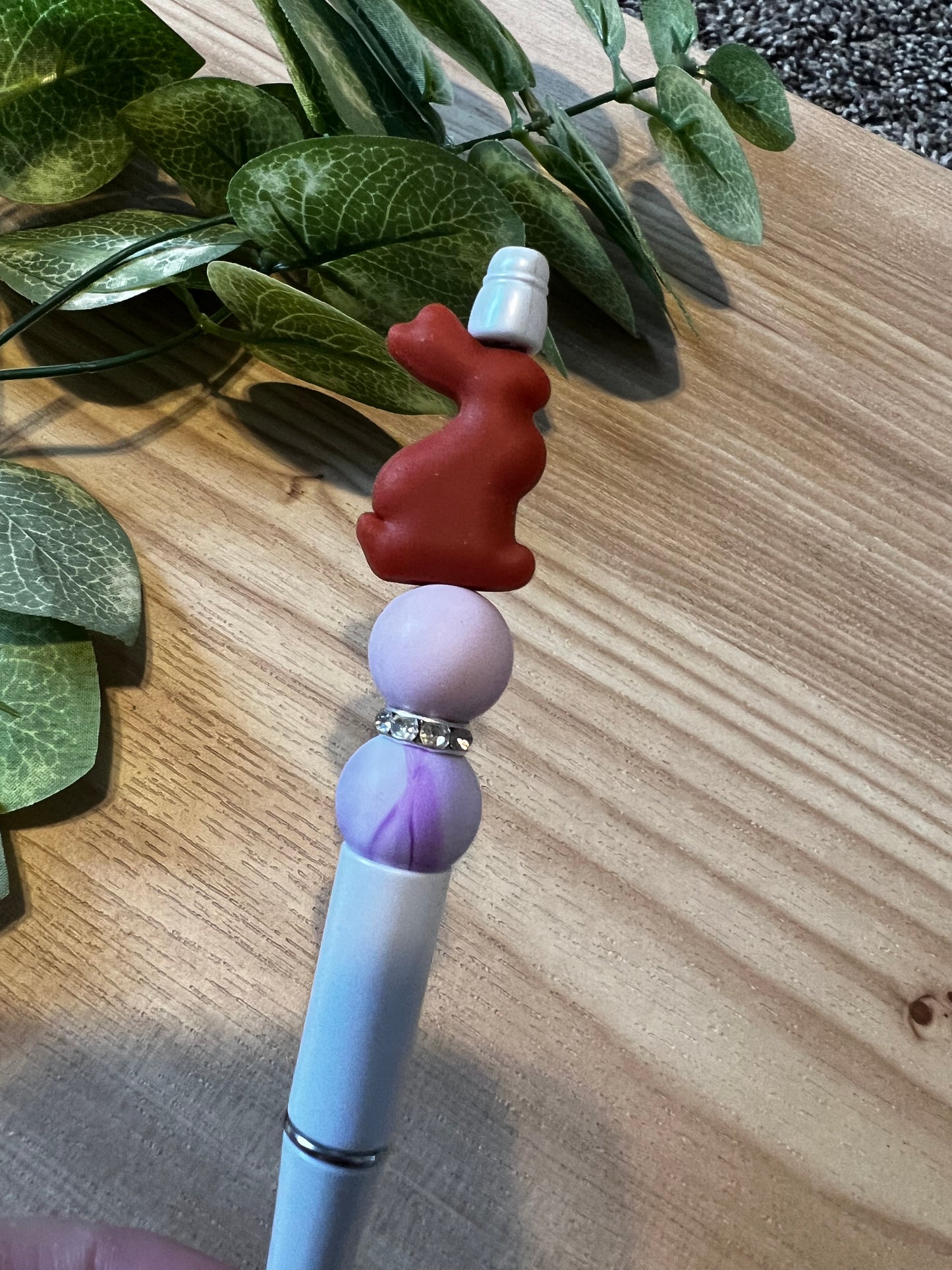 Purple Chocolate Bunny Pen