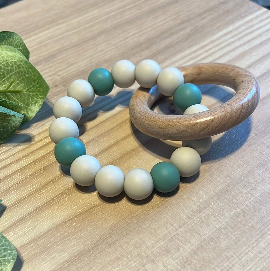 Green and Neutral Sensory Toy