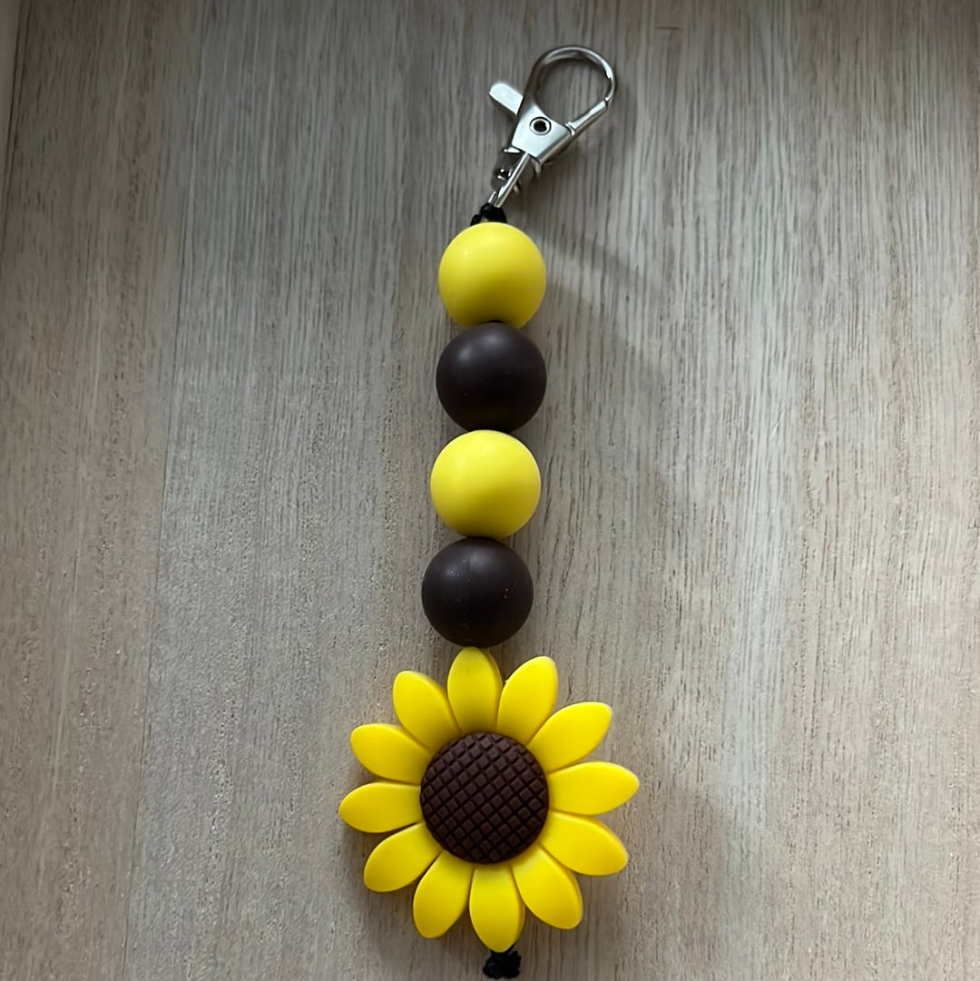Big Sunflower Keychain