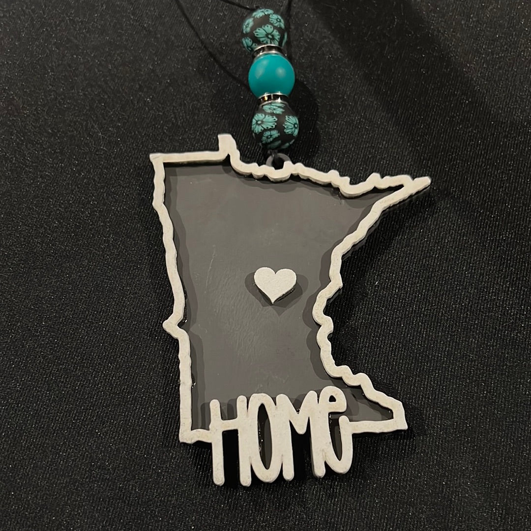 Minnesota Car Charm/ Ornament