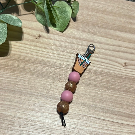 Iced Coffee Keychain