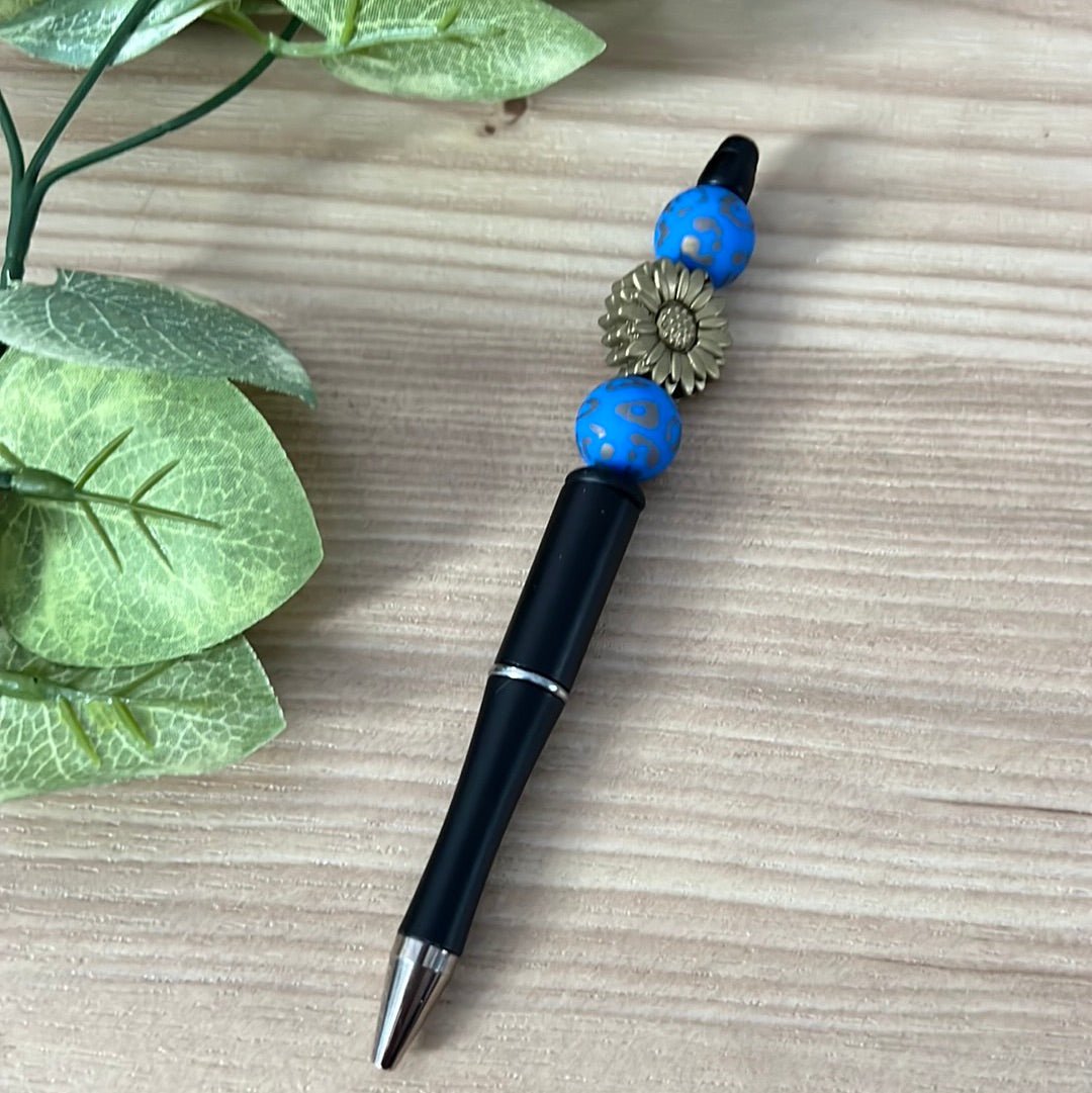 Gold Sunflower Pen