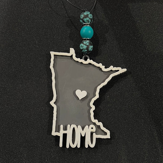 Minnesota Car Charm/ Ornament