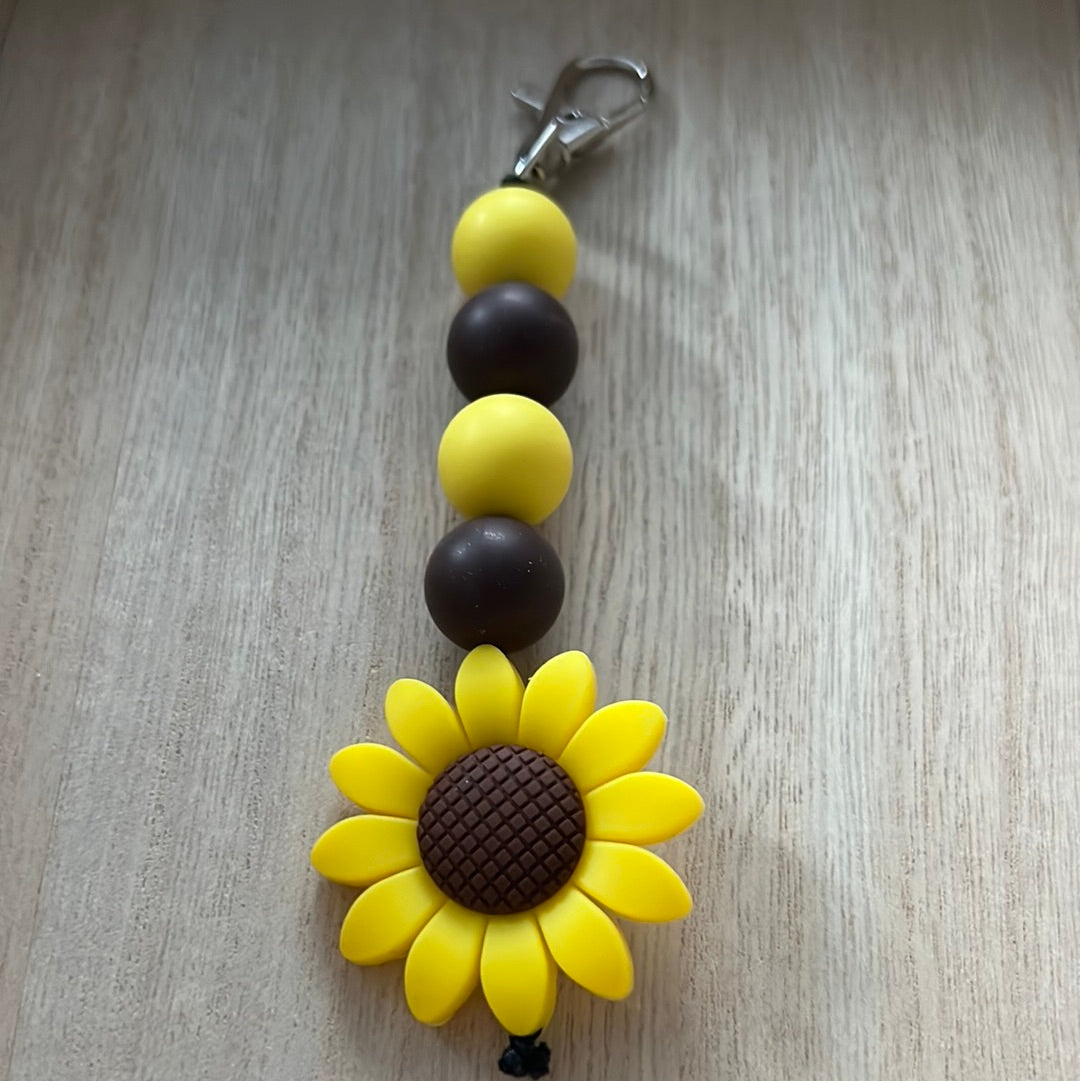 Big Sunflower Keychain