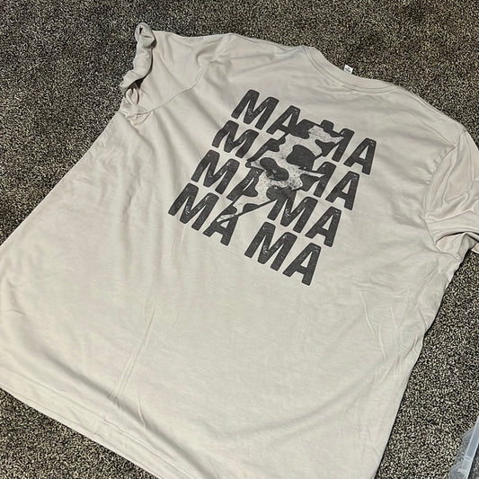 Cow Print Mama Shirt