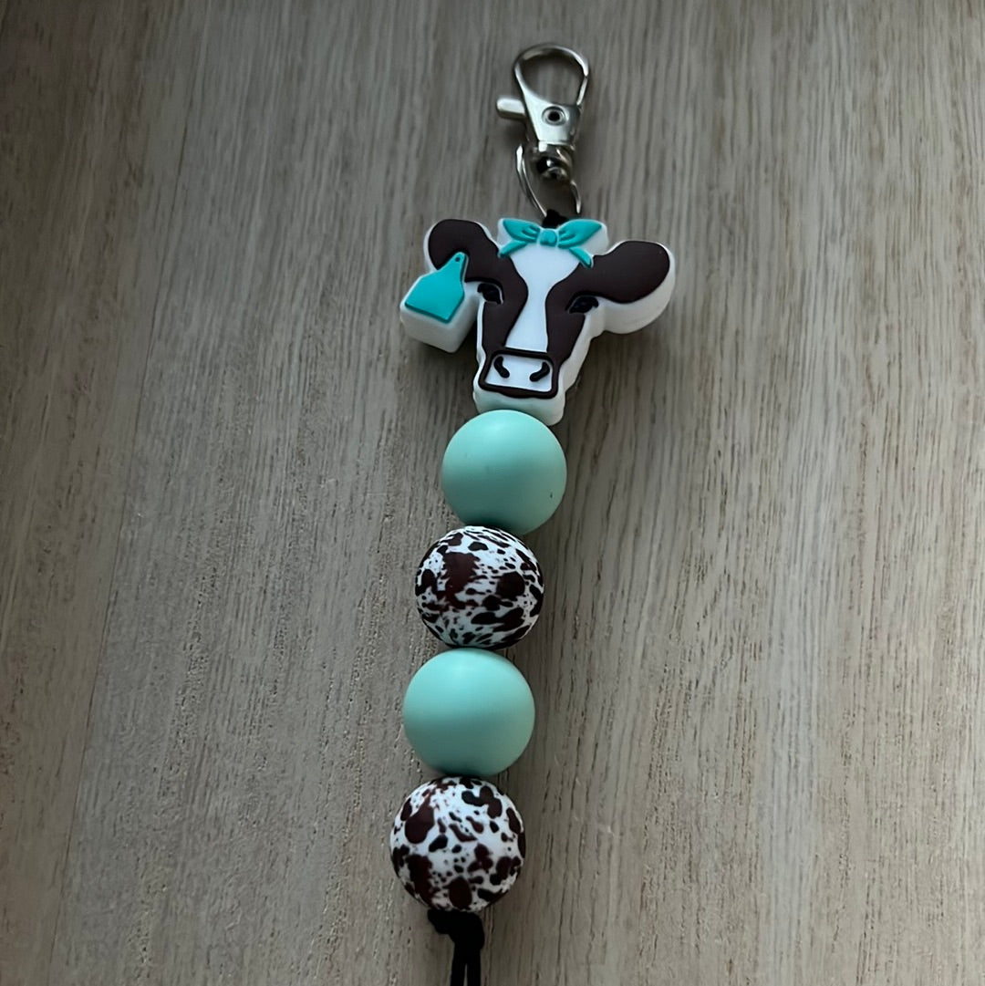 Dairy Cow Keychains