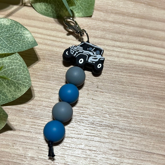 Side By Side Keychain