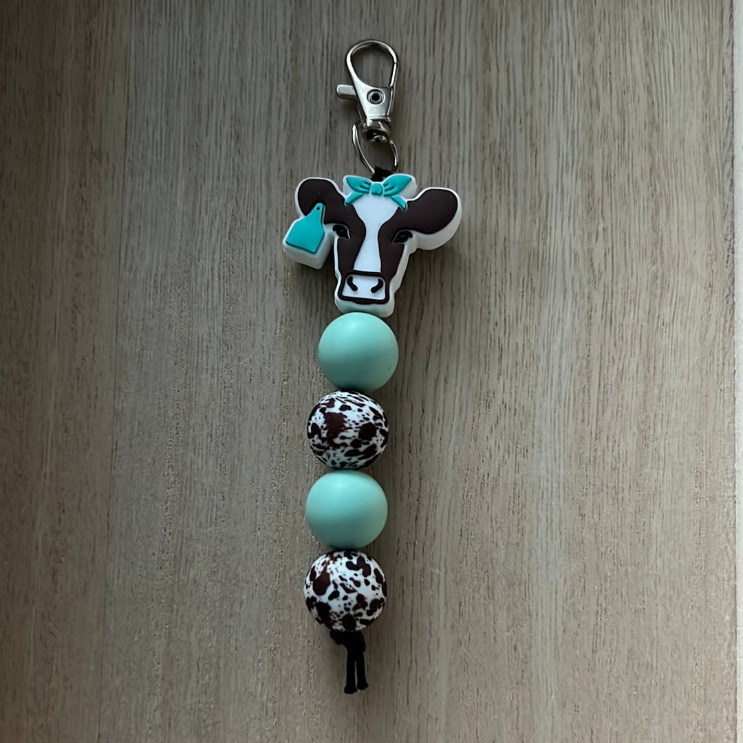 Dairy Cow Keychains