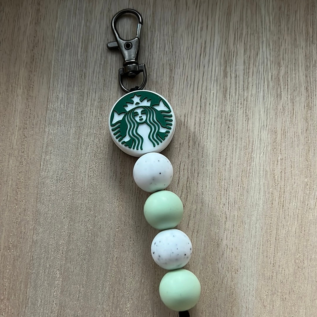 Coffee Lady keychain