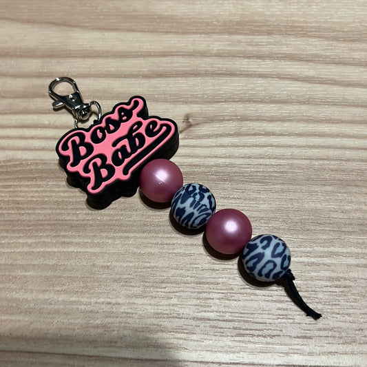 Boss Babe keychain