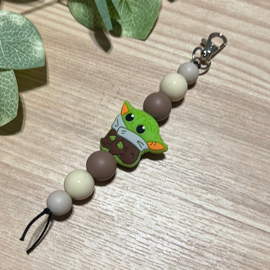 Green Alien Keychain