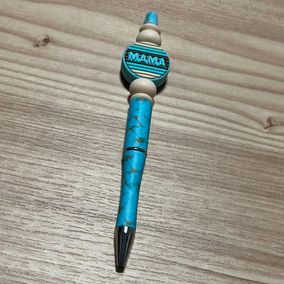 Turquoise Mama Pen