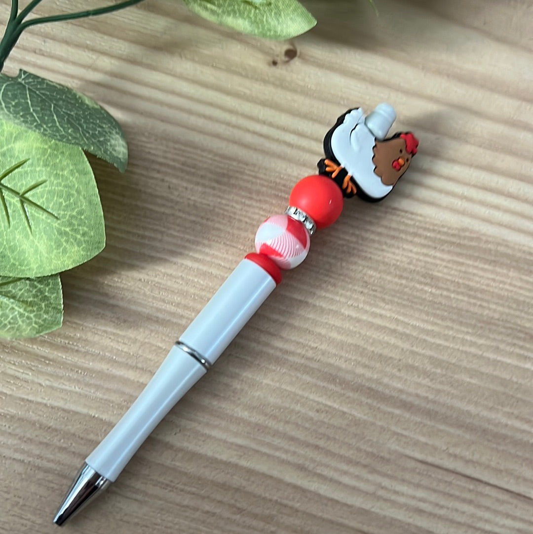 Red Plaid Chicken Pen