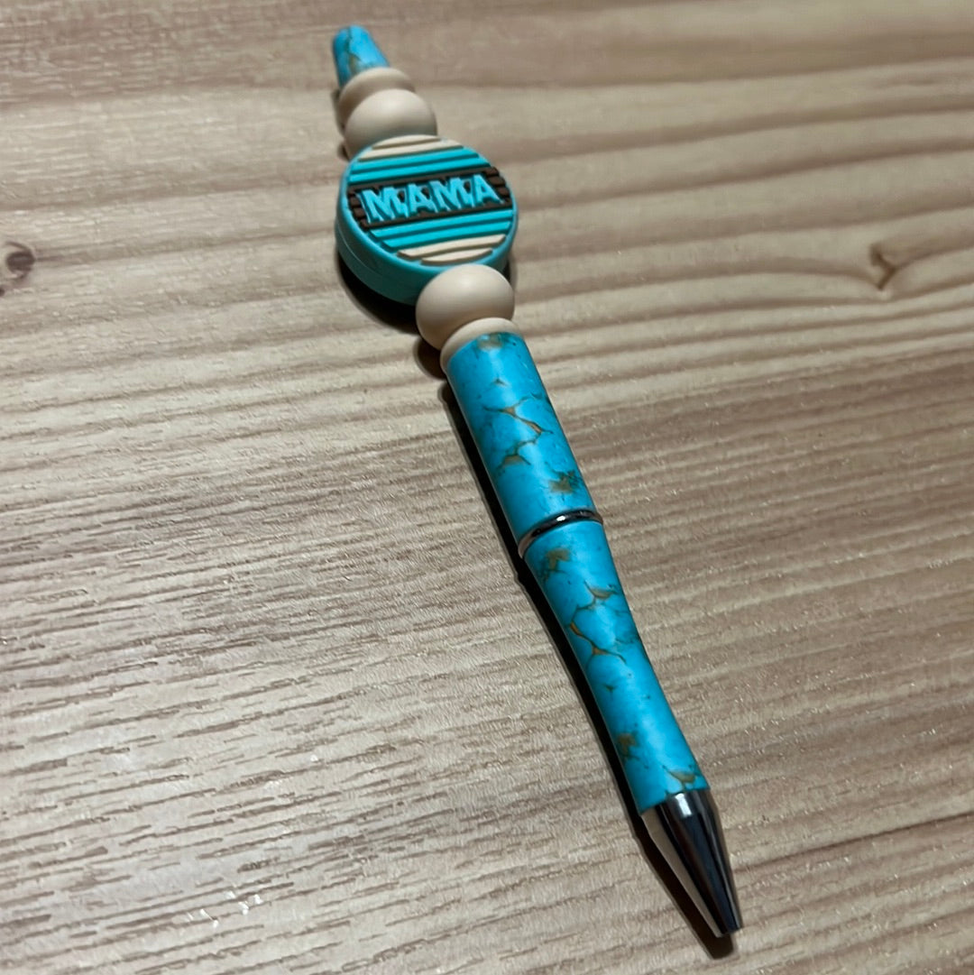 Turquoise Mama Pen