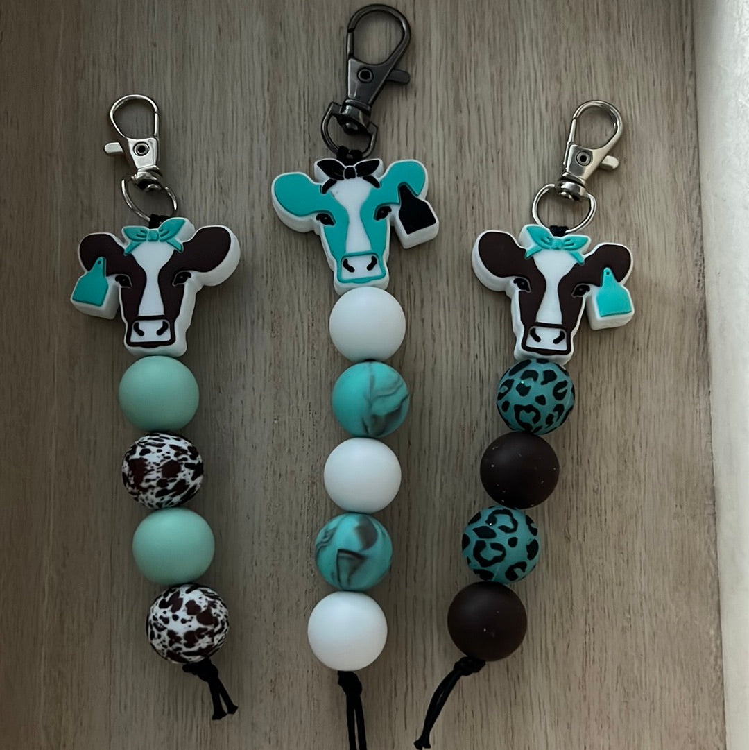 Dairy Cow Keychains